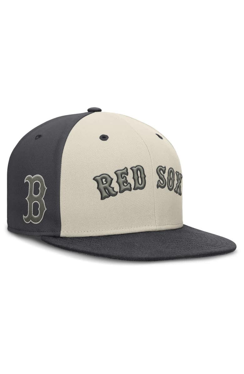 Nike Men's Nike Cream Boston Red Sox Dri-FIT True Fitted Hat, Main, color, Cream