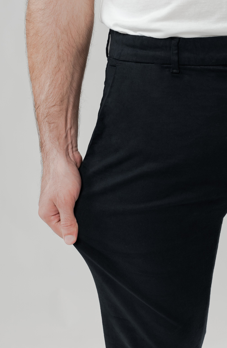 BRISK UltraFlex Slim Fit Chino, Alternate, color, Black