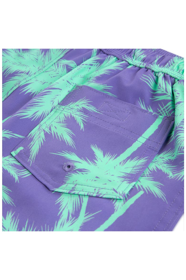 Kids' Core Swim Trunks, Alternate, color, PURPLE HEBE