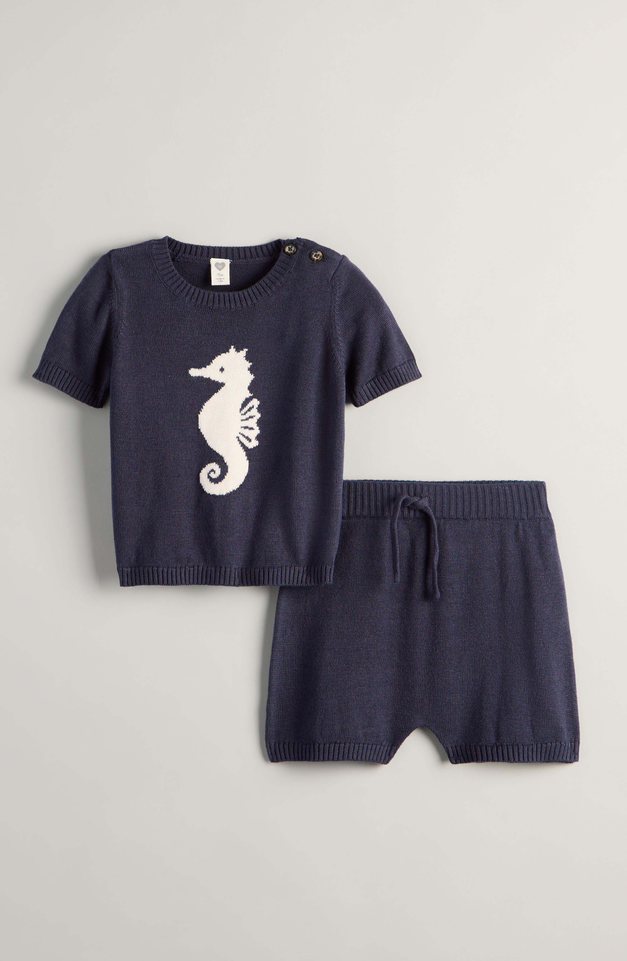 NAVY PEACOAT SEAHORSE