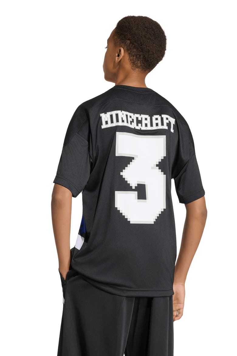 x Minecraft Kids' Graphic Print T-Shirt, Alternate, color, BLACK