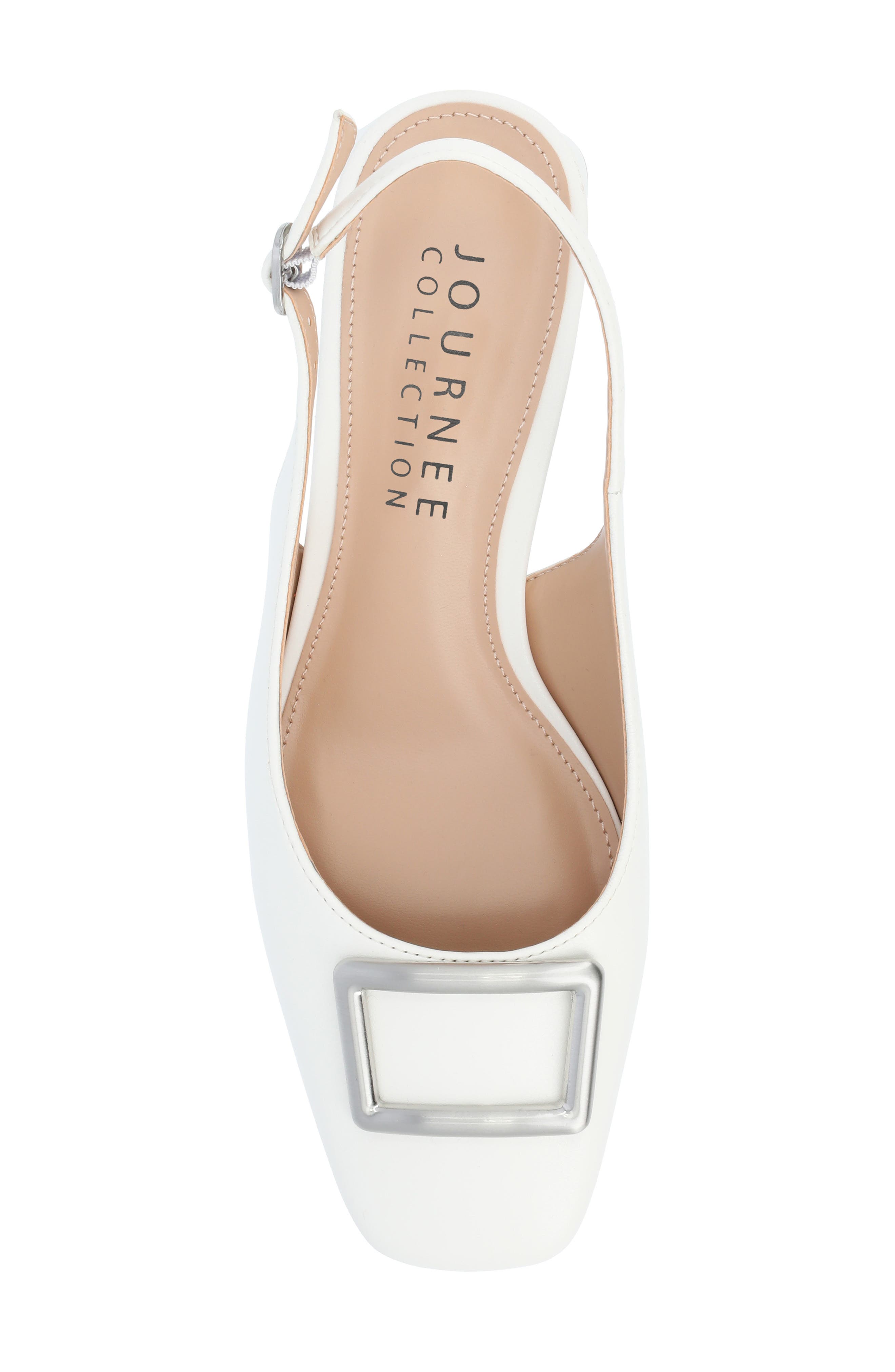 Everlee Slingback Pump, Alternate, color, WHITE