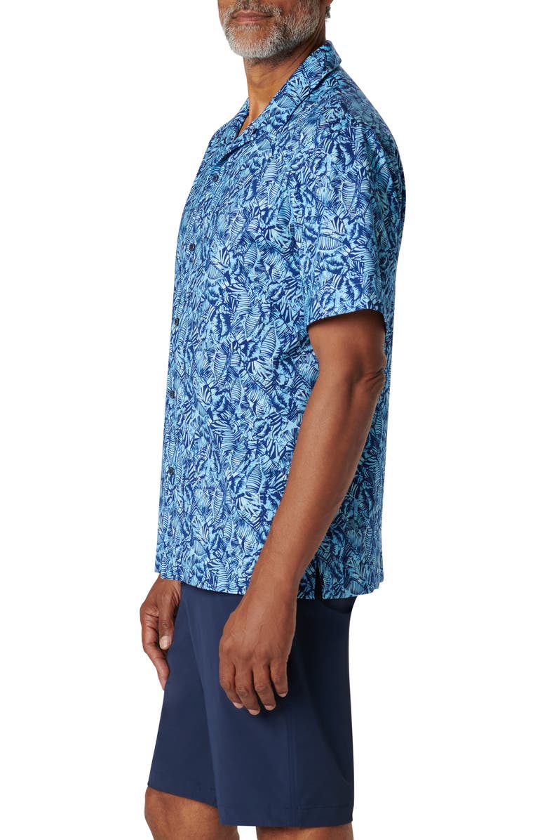Bugatchi Cole OoohCotton<sup>®</sup> Floral Camp Shirt, Alternate, color, 