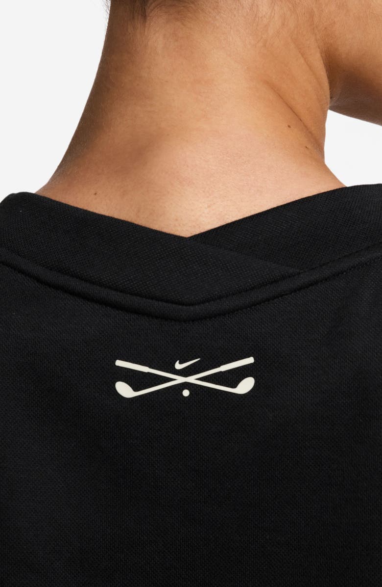 Nike V-Neck Golf Vest, Alternate, color, Black/Sail