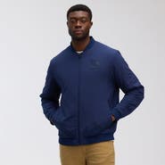 FANATICS Men's Fanatics Navy New York Rangers Authentic Pro Road Lightweight Full-Zip Bomber Jacket