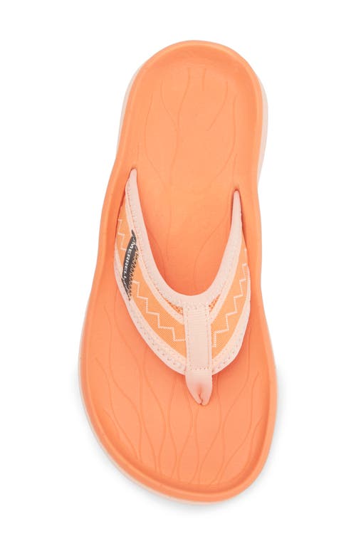 Merrell Hut Ultra Flip Flop In Melon/peach
