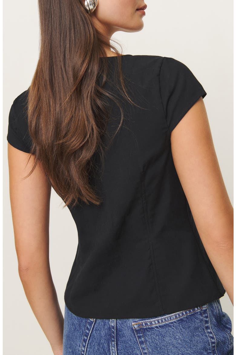 Caily Top, Alternate, color, BLACK