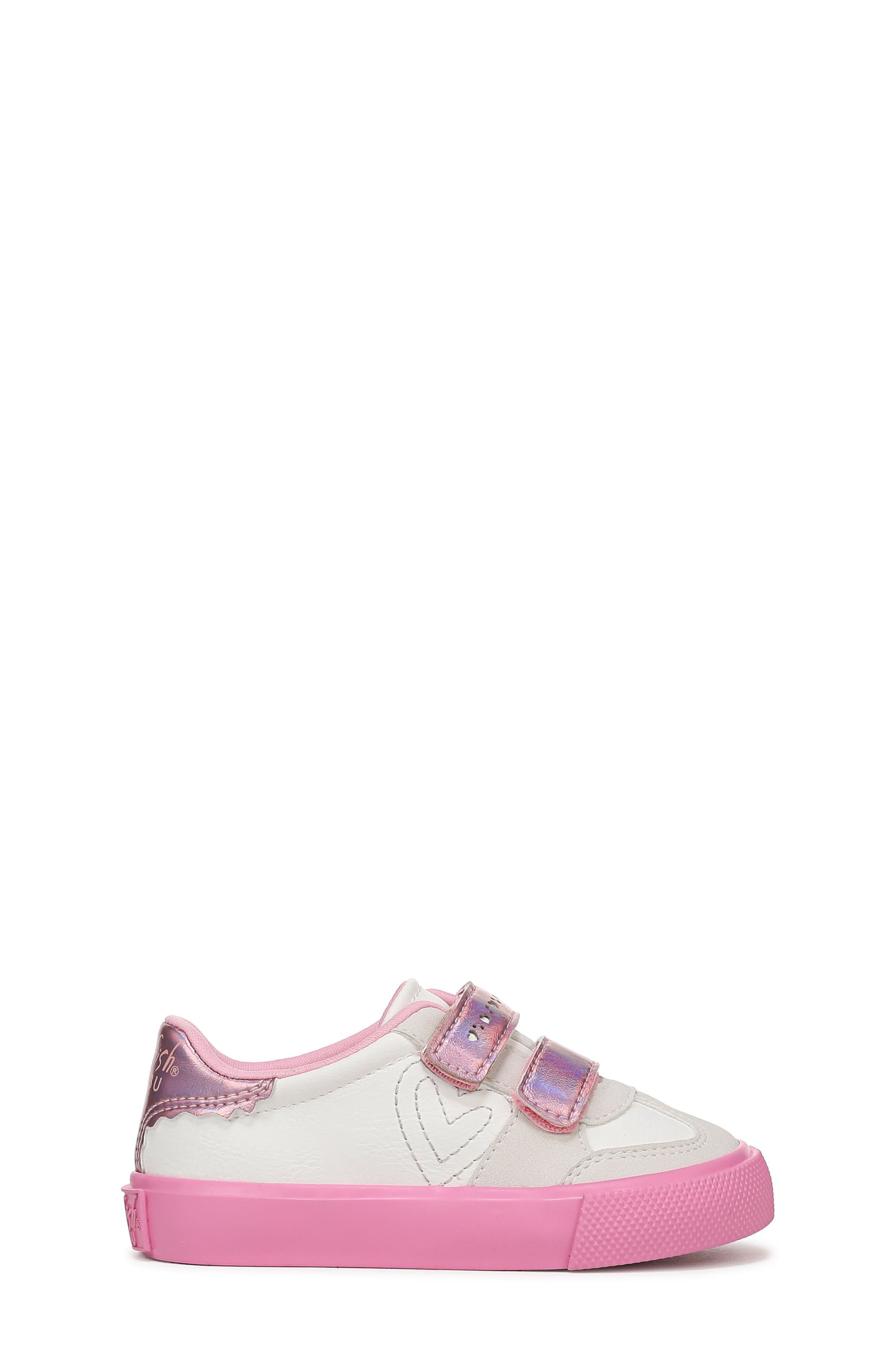 Kids' Tucson Sneaker, Alternate, color, ROSE PINK CANVAS