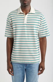 Brooklyn Industries Stripe Cotton Polo