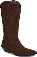 AllSaints Freya Leather Western Boot
