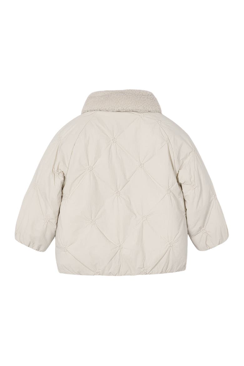 Puffer Jacket, Alternate, color, Cream