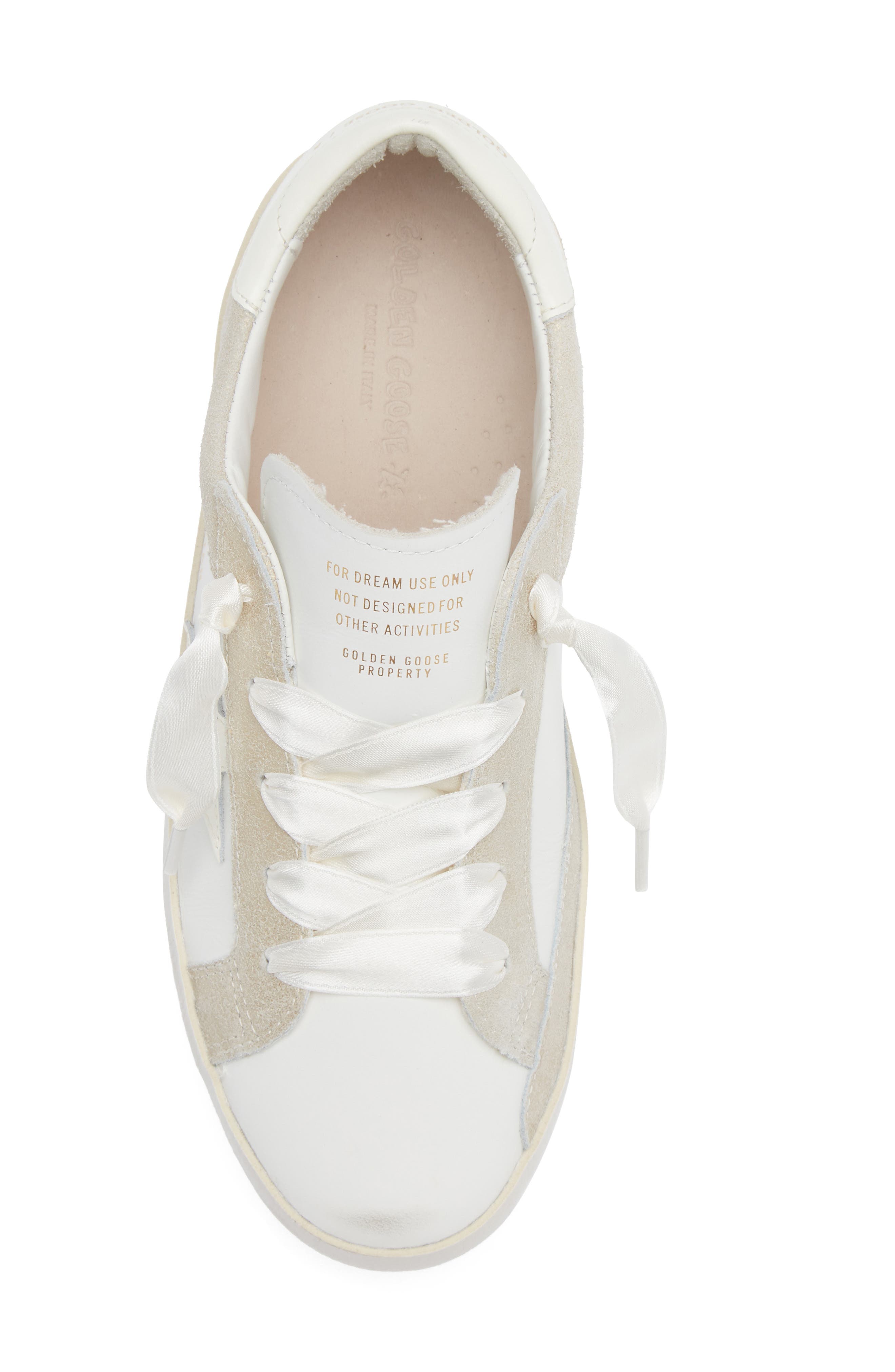 Golden Goose Kids' Super-Star Sneaker, Alternate, color, White/ Platinum