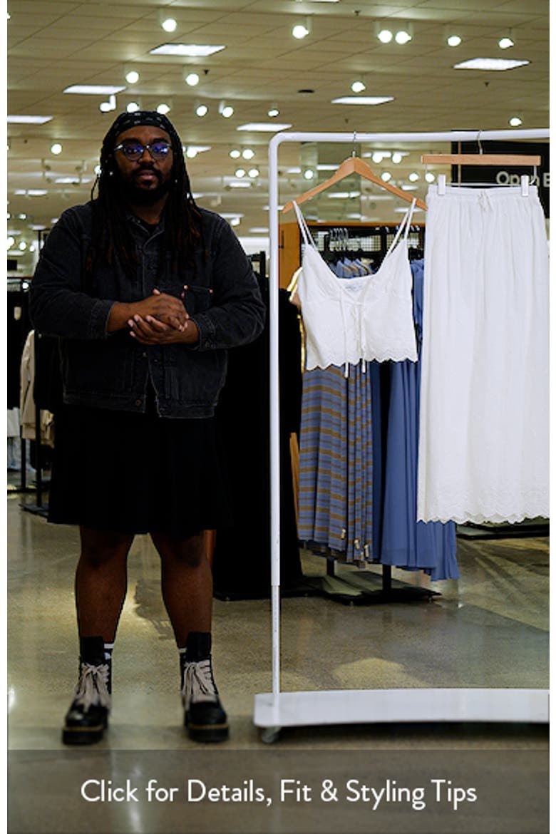 Blaire Cotton Eyelet Camisole & Maxi Skirt Set video