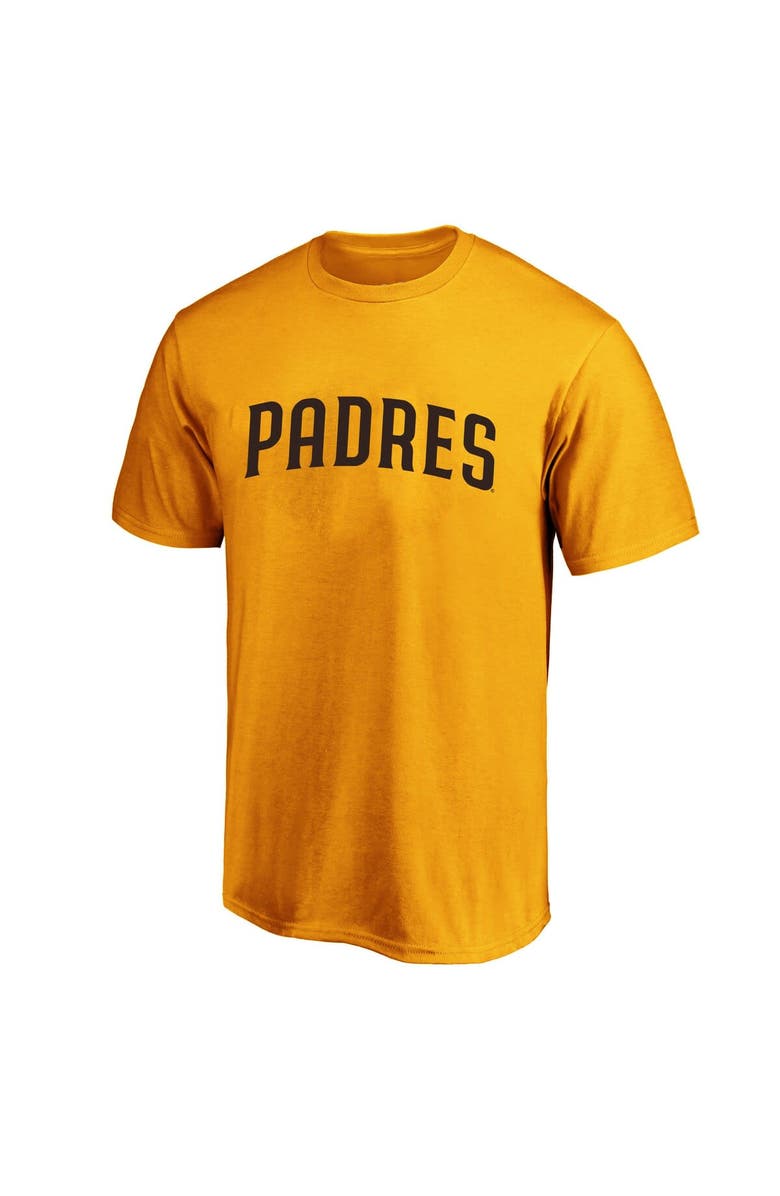 PROFILE Men's Fernando Tatís Jr. Gold San Diego Padres Big & Tall Name & Number T-Shirt, Alternate, color, Gold