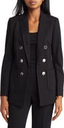 Anne Klein Faux Double Breasted Jacket