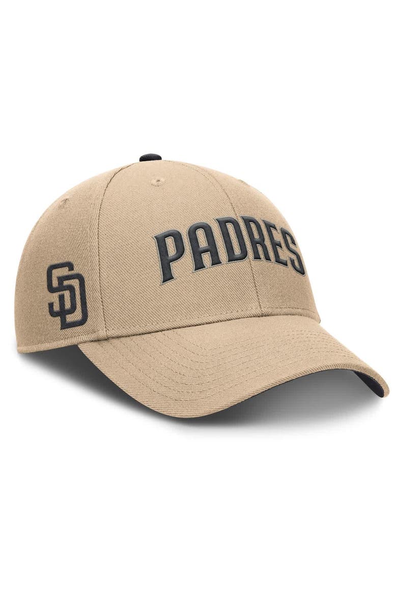 Men's Nike Khaki San Diego Padres Rise Adjustable Hat, Main, color, Khaki