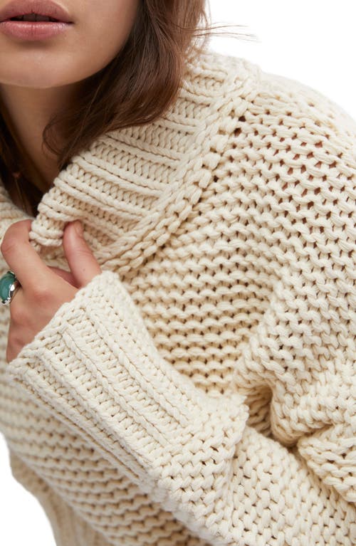 Free People My Only Sunshine Sweater In White