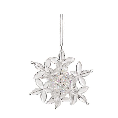 Snowflake Christmas Tree Ornament
