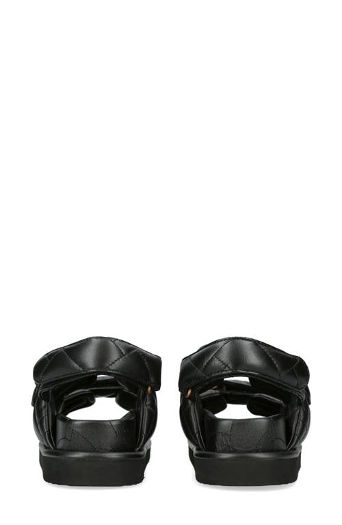 Kurt Geiger London Orson Puff Slingback Sandal In Black