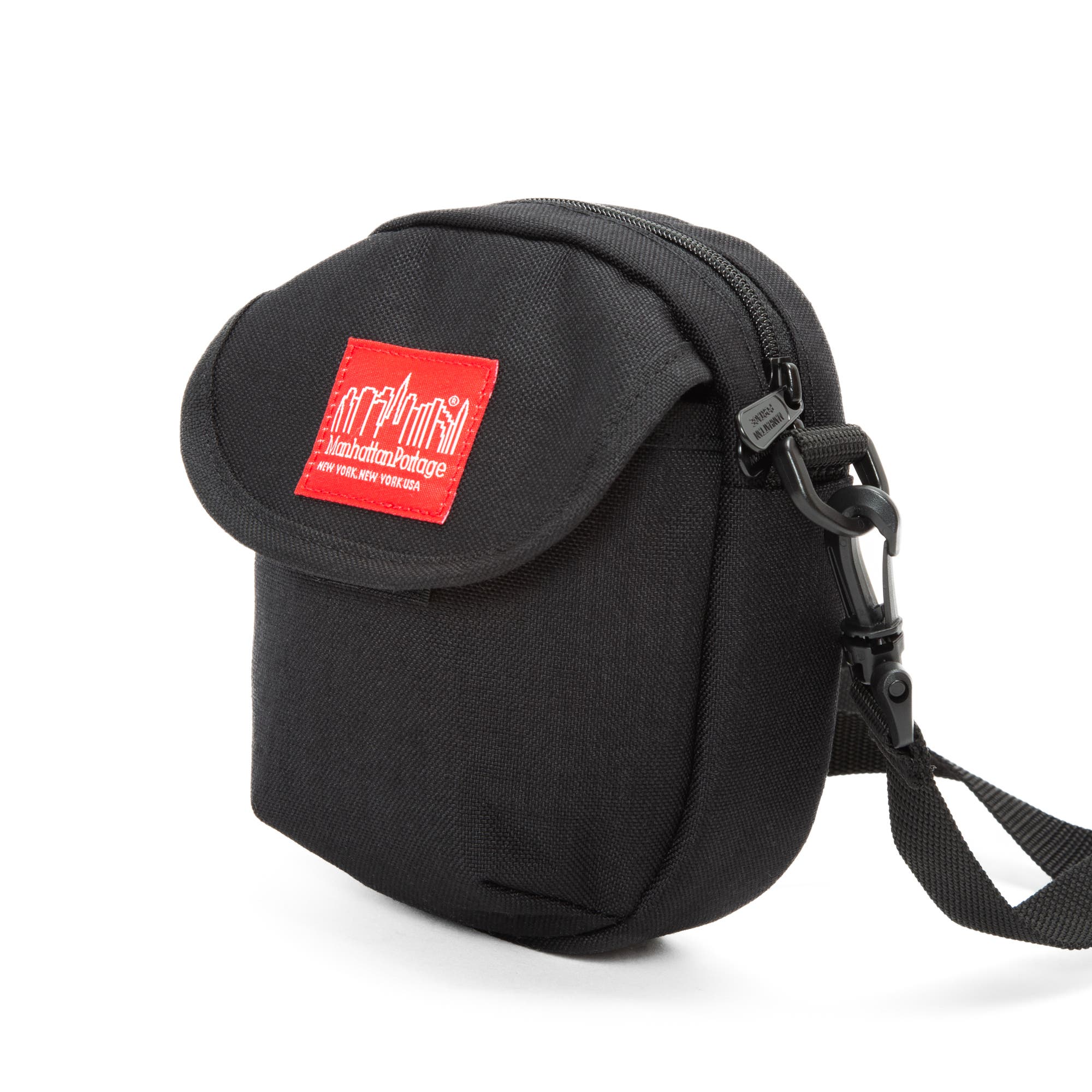 Manhattan Portage Hudson Crossbody Bag, Alternate, color, Black