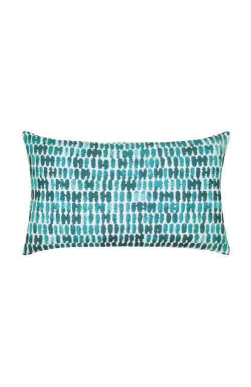 Elaine Smith Thumbprint Indoor & Outdoor Woven Accent Pillow