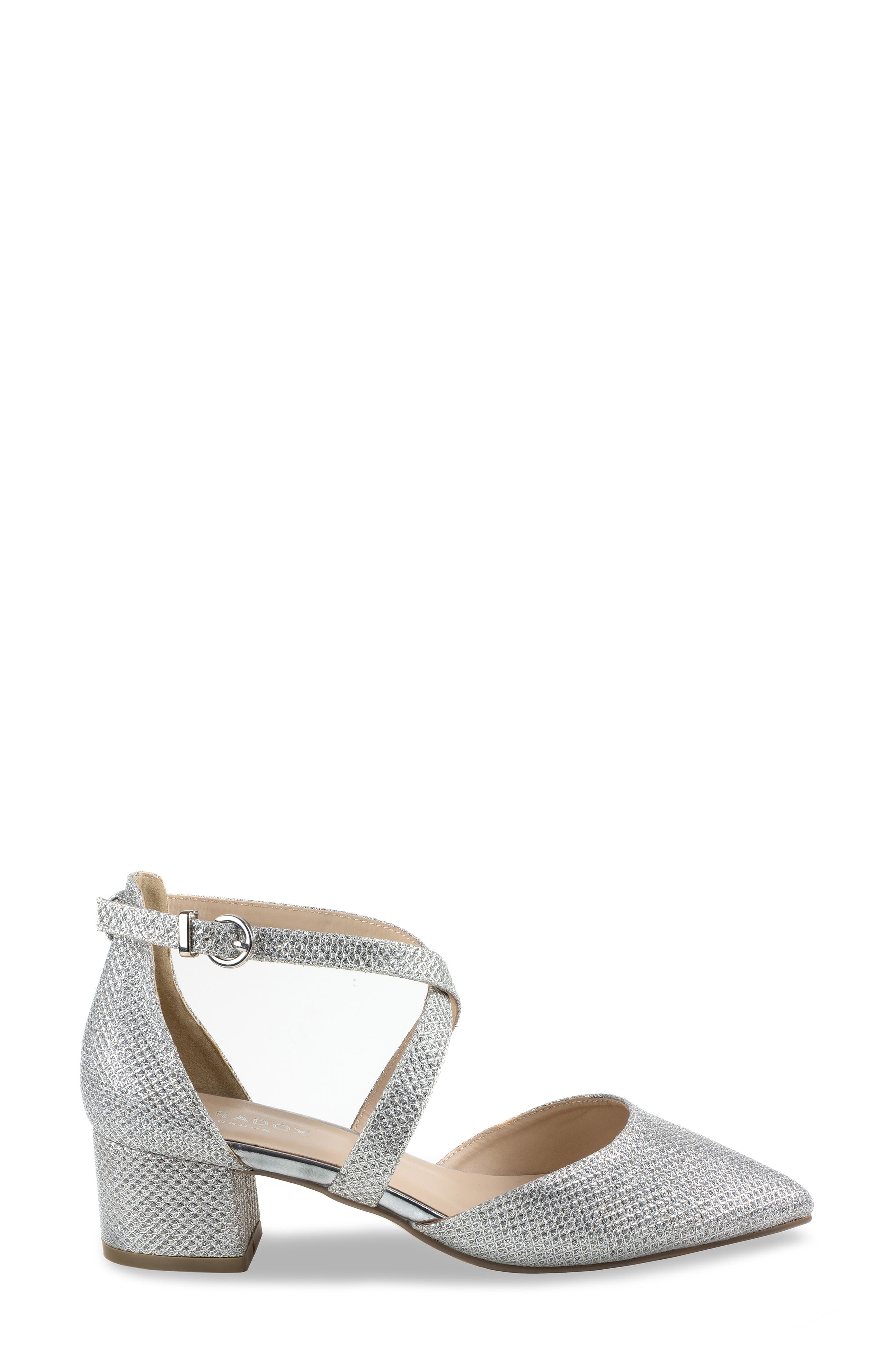 Paradox London Pink Francis Metallic Pump, Alternate, color, Silver