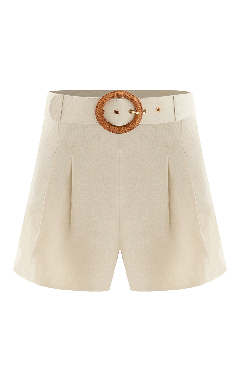 Monlicia Reve 100% Linen Relaxed Fit High, Alternate, color, Stone