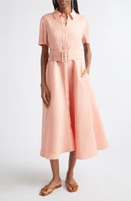 Toccin Jean Linen Blend Shirtdress