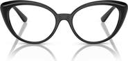 Versace 53mm Cat Eye Optical Glasses