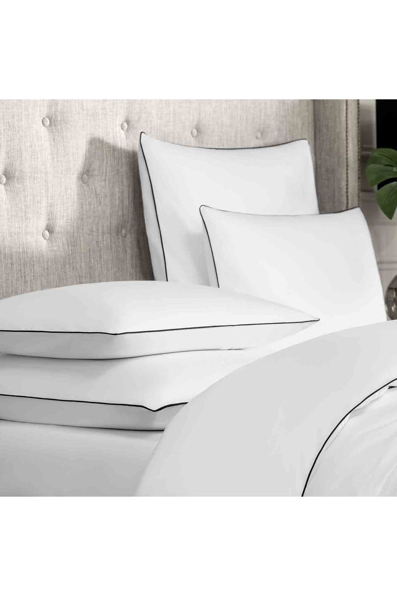 Clarity Pillow case, Alternate, color, White