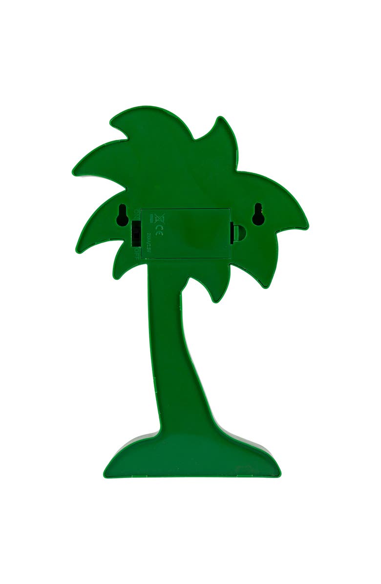 Northlight LED Lighted Palm Tree Marquee Wall Art - 10" - Green, Alternate, color, Green