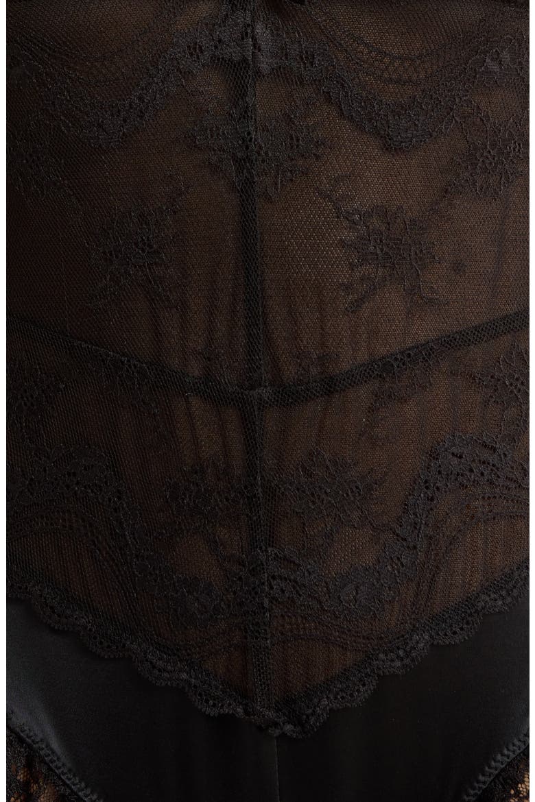 Staying Home Bodysuit, Alternate, color, BLACK