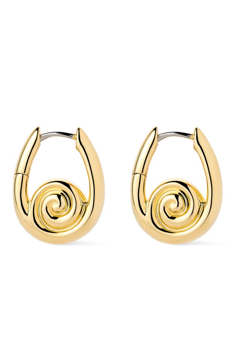 Ana Luisa Gold Statement Earrings - Ariel Hoops, Main, color, Gold