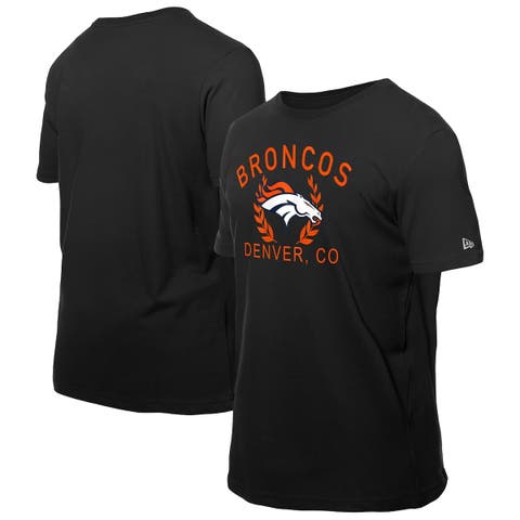 Men
s New Era Black Denver Broncos 2025 NFL Draft T-Shirt