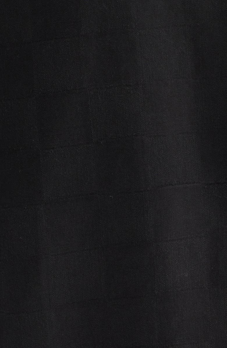 Vans Van Doren Check Button-Up Camp Shirt, Alternate, color, Black