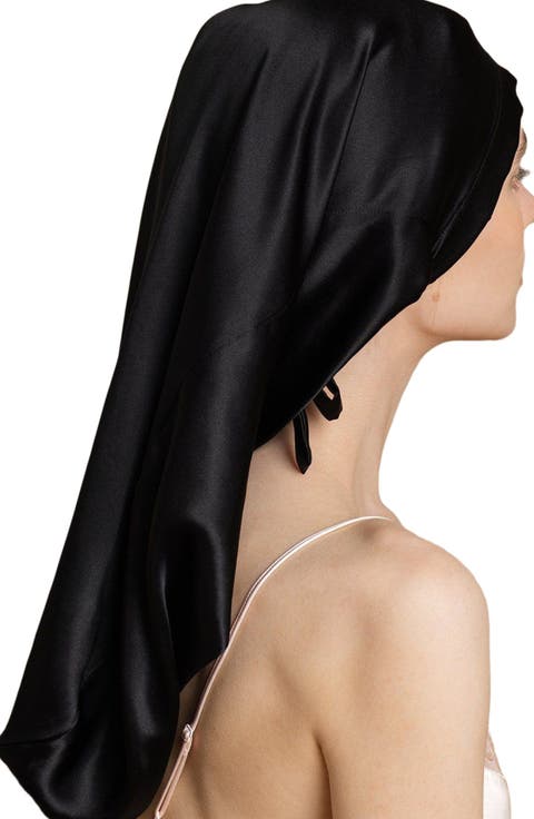 Pure Silk Elegant Long Bonnet