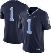 Jordan Brand Men's Jordan Brand #1 Navy North Carolina Tar Heels Alternate Game Jersey