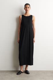 COS Rounded Merino Wool Maxi Dress