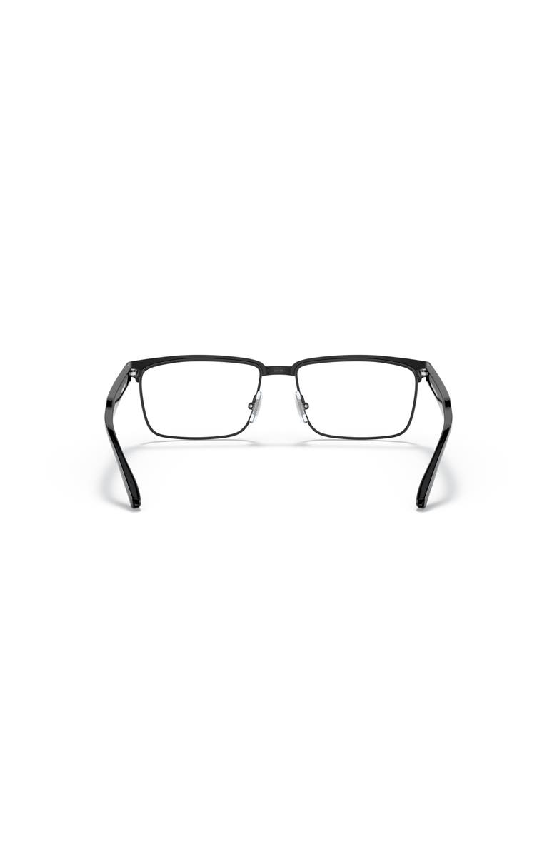 ARNETTE 54mm Rectangle optical glasses, Alternate, color, Black