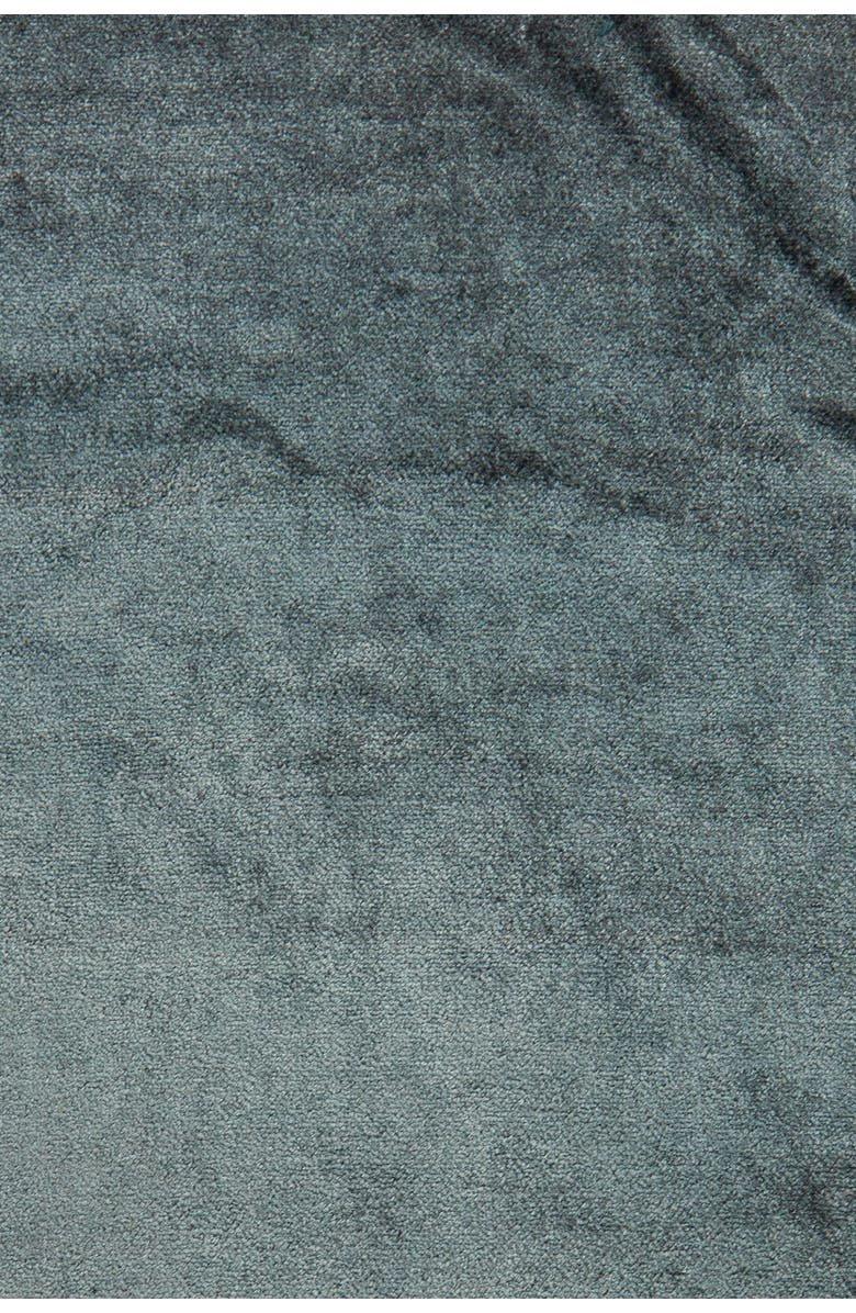 PARKLAND COLLECTION Garnet Transitional Solid Pillow - 20" x 20" - Charcoal, Alternate, color, Charcoal