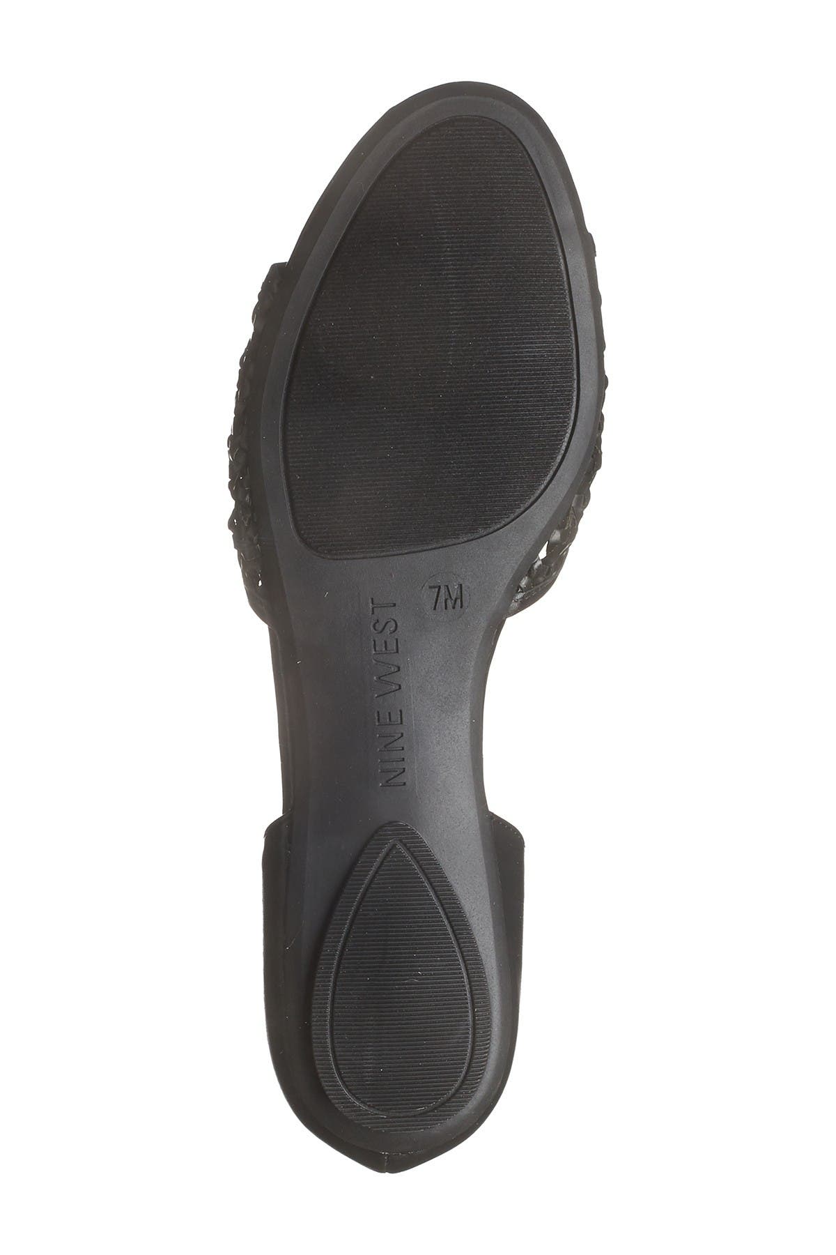 Nine West Woven d'Orsay Sandal, Main, color, 