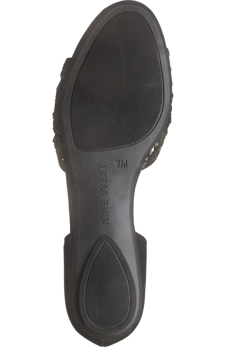 Nine West Woven d'Orsay Sandal, Main, color,