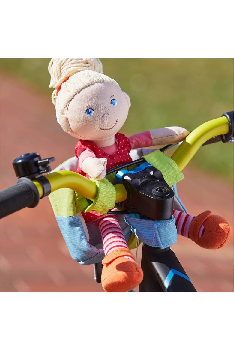 Summer Meadow Doll Bike Seat, Alternate, color, Blue Multi