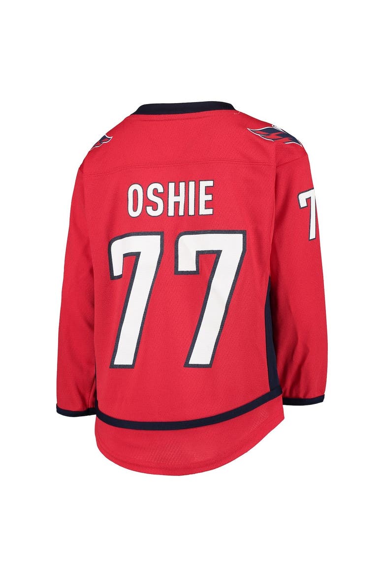 Youth TJ Oshie Red Washington Capitals Home Player Replica Jersey, Alternate, color, RED