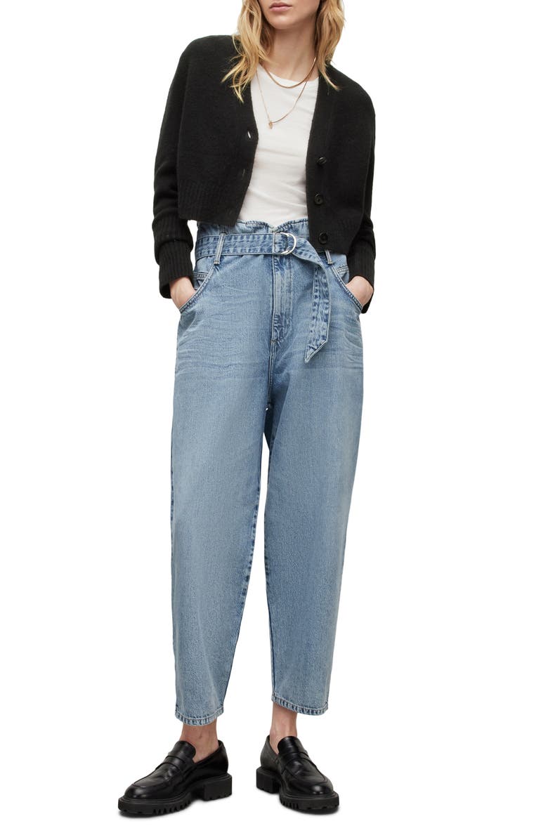 AllSaints Wick Crop Cardigan, Alternate, color, 