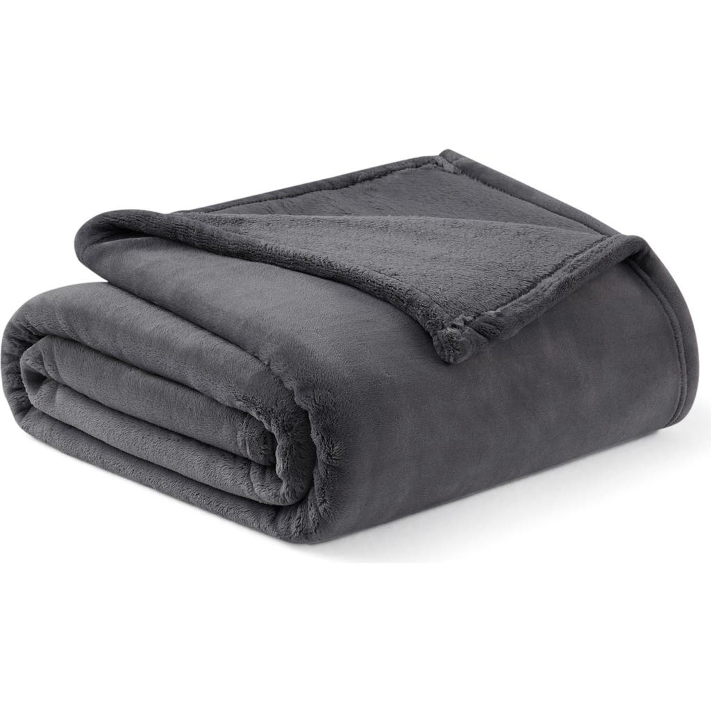 Brookstone Nap Plush Throw Blanket