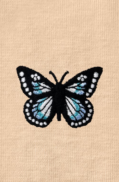 DALIX DALIX BUTTERFLY WOMENS RELAXED TEE
