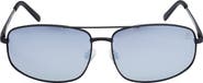 Timberland 64mm Oversize Polarized Aviator Sunglasses