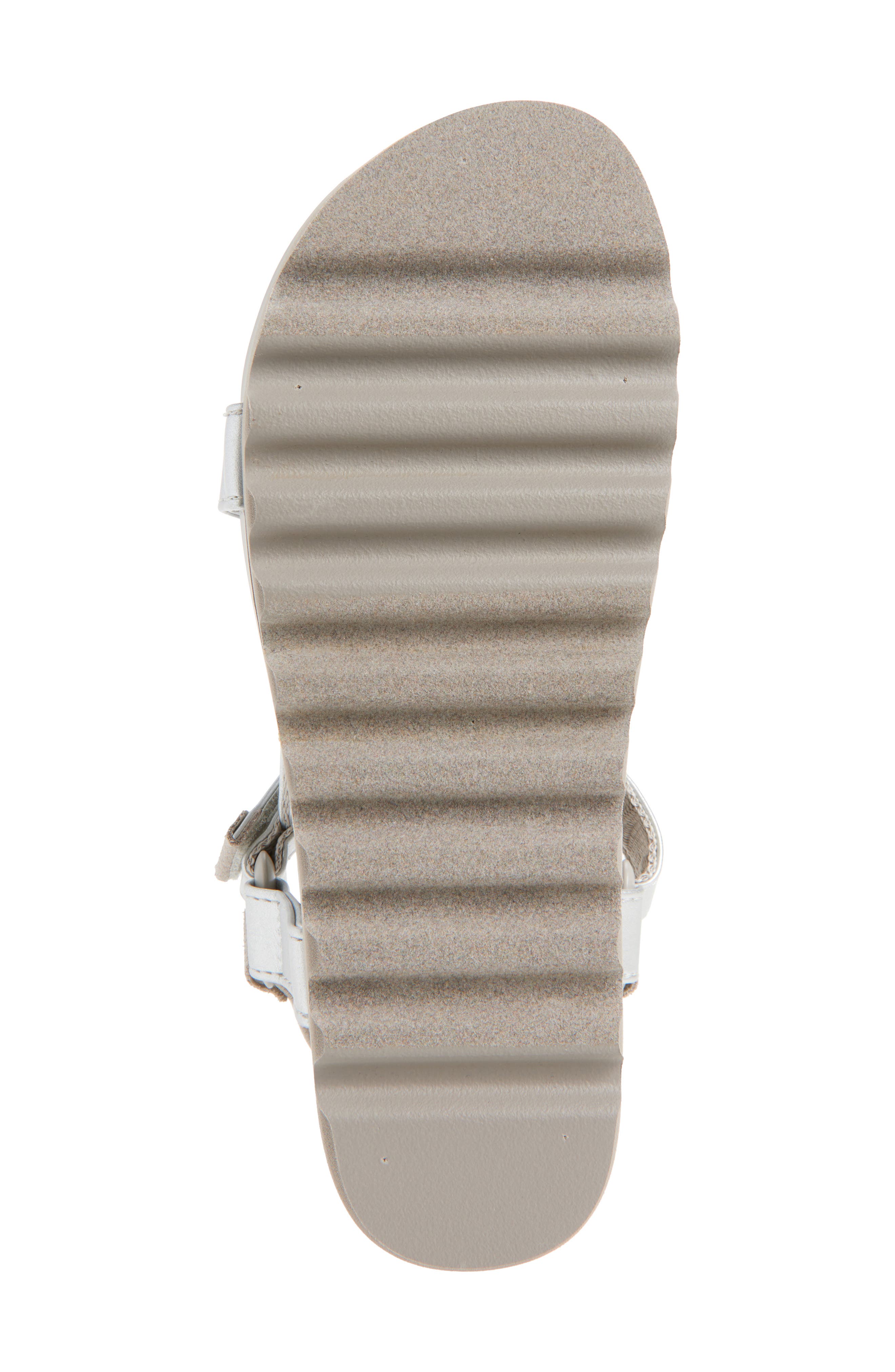 Reef Metallic Sandal, Alternate, color, Silver