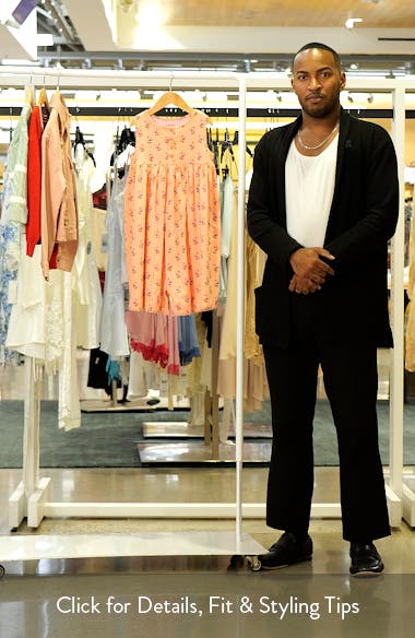 Kids' Floral Print Ribbed Romper